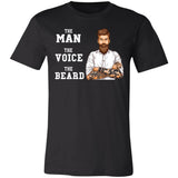 The Man The Voice The Beard Premium T-shirt
