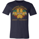 National dog day Jan 1 Dec 31 (2) Premium T-shirt