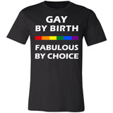 Pride Gay By Birth Fabulous By Choice Premium T-shirt