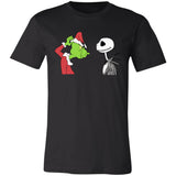 The Grinch Skelington and Grinch Meet Up Premium T-shirt