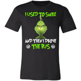 The Grinch I Used To Smile And Then I Drove The Bus Premium T-shirt