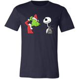 The Grinch Skelington and Grinch Meet Up Premium T-shirt