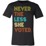 Never The Less She Voted Premium T-shirt
