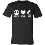 Peace Love Rbg Premium T-shirt