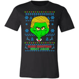 The Grinch Make Christmas Great Again Donald Trump Hair Premium T-shirt