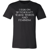 I Run  On Witchcraft, Curse Words And Feminism Premium T-shirt