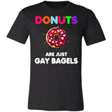 Pride Donuts Are Just Gay Bagels Pride Colours Premium T-shirt