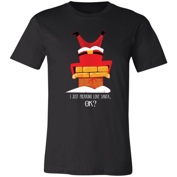 I just freaking love Santa Premium T-shirt