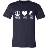 Peace Love Rbg Premium T-shirt