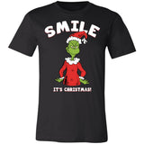 The Grinch Smile It's Christmas Premium T-shirt