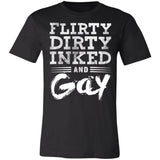 Pride Flirtty Dirty Inked And Gay Premium T-shirt
