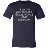 I Run  On Witchcraft, Curse Words And Feminism Premium T-shirt